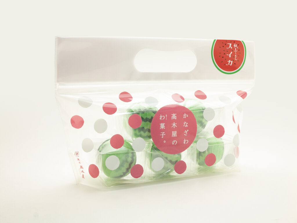 菓匠 髙木屋「紙ふうせん スイカ」｜VAL DESIGNGROUP